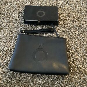 Pandora Black Pouch and Accessory Holder Set